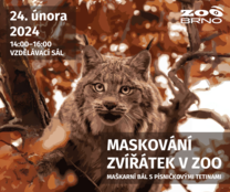 Maskování zvířátek aneb Maškarní bál v Zoo Brno